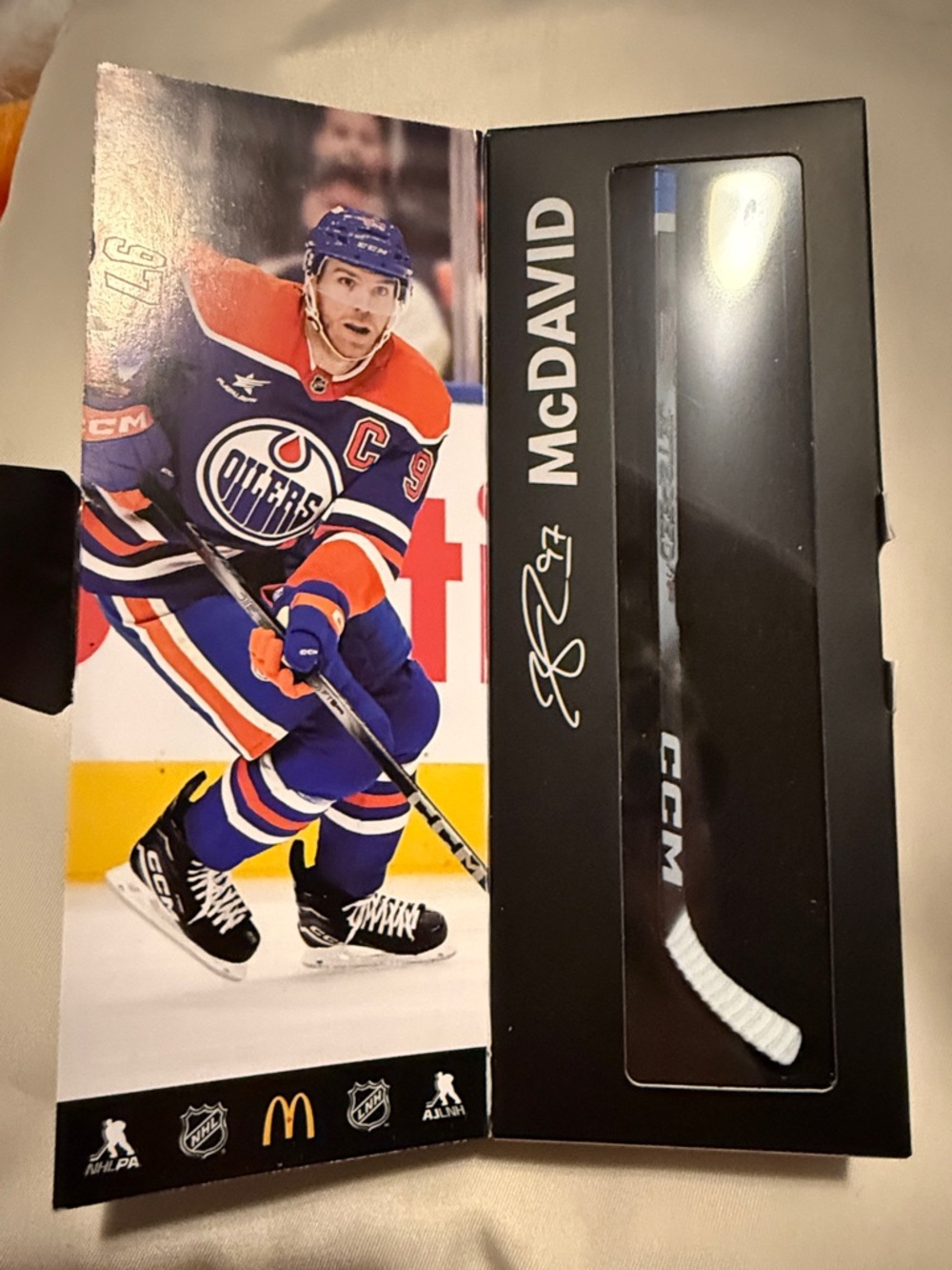 McDonald’s NHL Star Sticks Connor McDavid